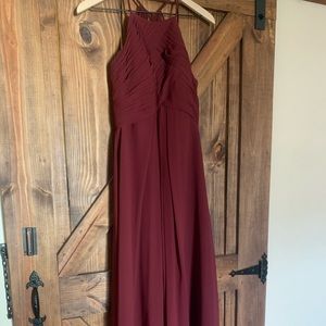 Cabernet Bridesmaid Dress ‘Ginger’